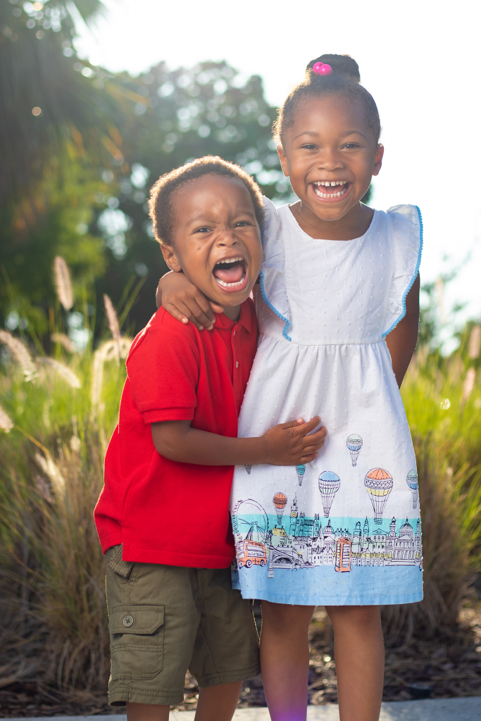Jeshua and Solilyanna Bursting Smiles