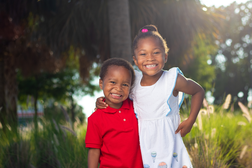 Jeshua and Solilyanna Smiling